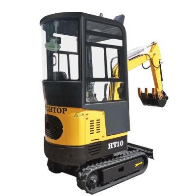 China New 1000kg Mini/Small Digging Machinery Crawler Hydraulic Excavator Machines Mini Digger