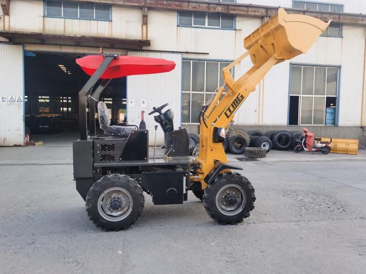 Compact Garden Loader 600kg Mini Wheel Loader with CE