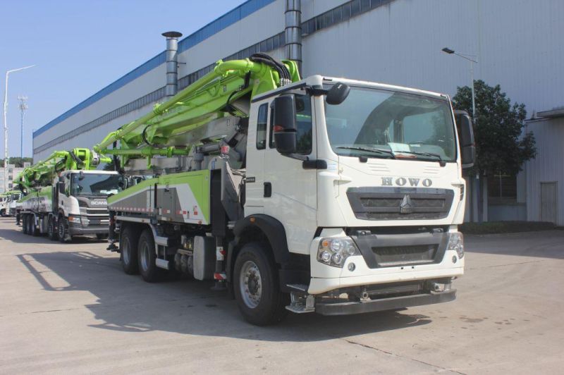 Zoomlion New 34m Concrete Pump Truck Mounted 34X-4z Concrete Pumps