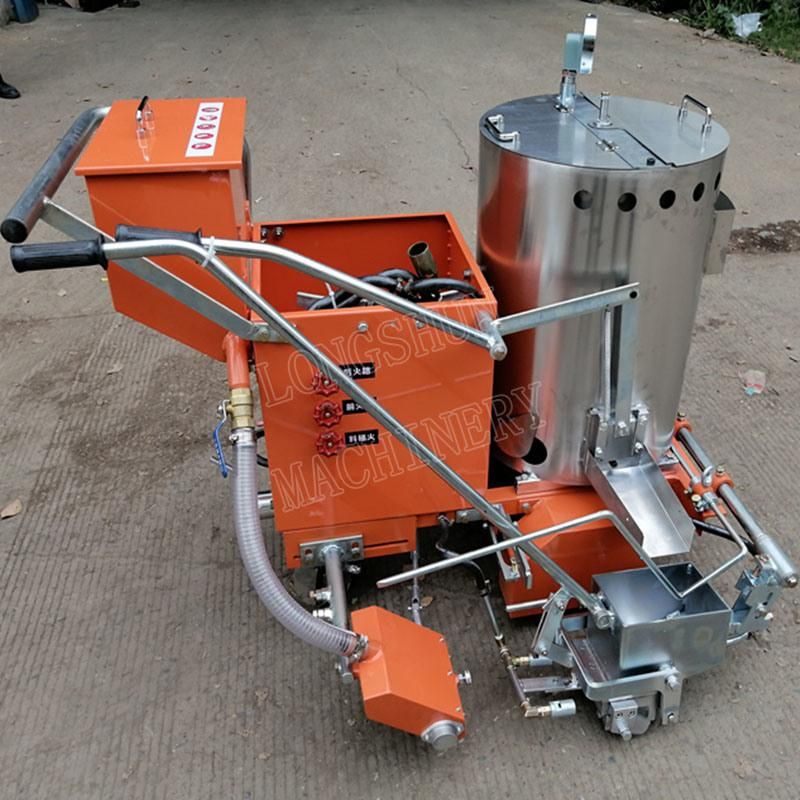 Self Propelled Hot Melt Thermoplastic Road Marking Paint Machine