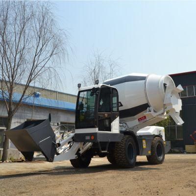 Self Loading Transit Concrete Mixer