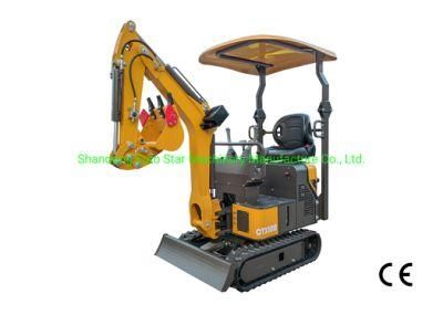 Reliable Cheaper Compact Excavator 1t Multifunctional Mini Excavator 1ton