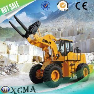 China 23 Ton Front End Mining Block Forklift Loader with Power Engine for Sale