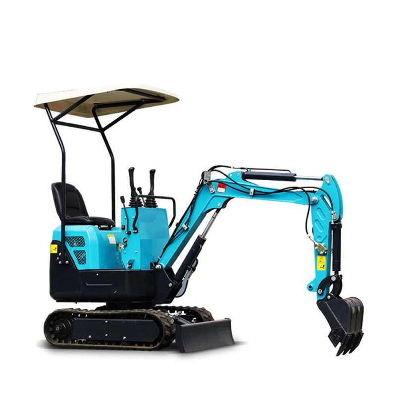 Mini Diggers Agricultural Hydraulic Excavator 1 Ton Micro Mini Excavator