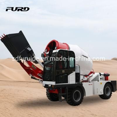 Small Different Types Cement Batch Concrete Advance Mixer Truck Price Fmt-35