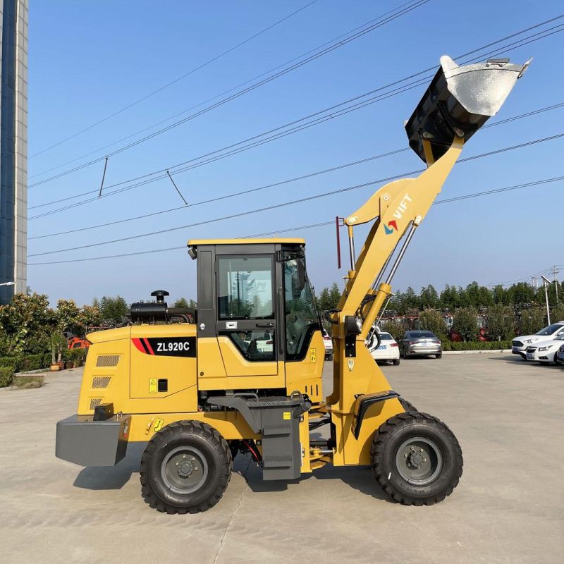 Factory Direct Supply Small Wheel Loader 1.2ton with USA EPA Certification