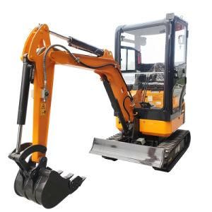 Crawler Hydraulic Micro Digger Hammer 1ton 2ton 2.2 Ton Mini Excavator