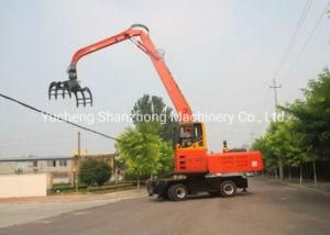 Excavator Hydraulic Log Grapple Scrap Grabber