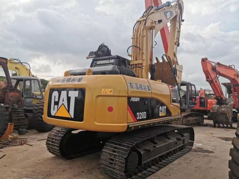 Second Hand Used Hydraulic Crawler 20 Ton Caterpillar Mini Excavator 320 325 Earth Moving Excavadora Usada Cat 320d Excavatrice Escavadora Usada Excavatrice