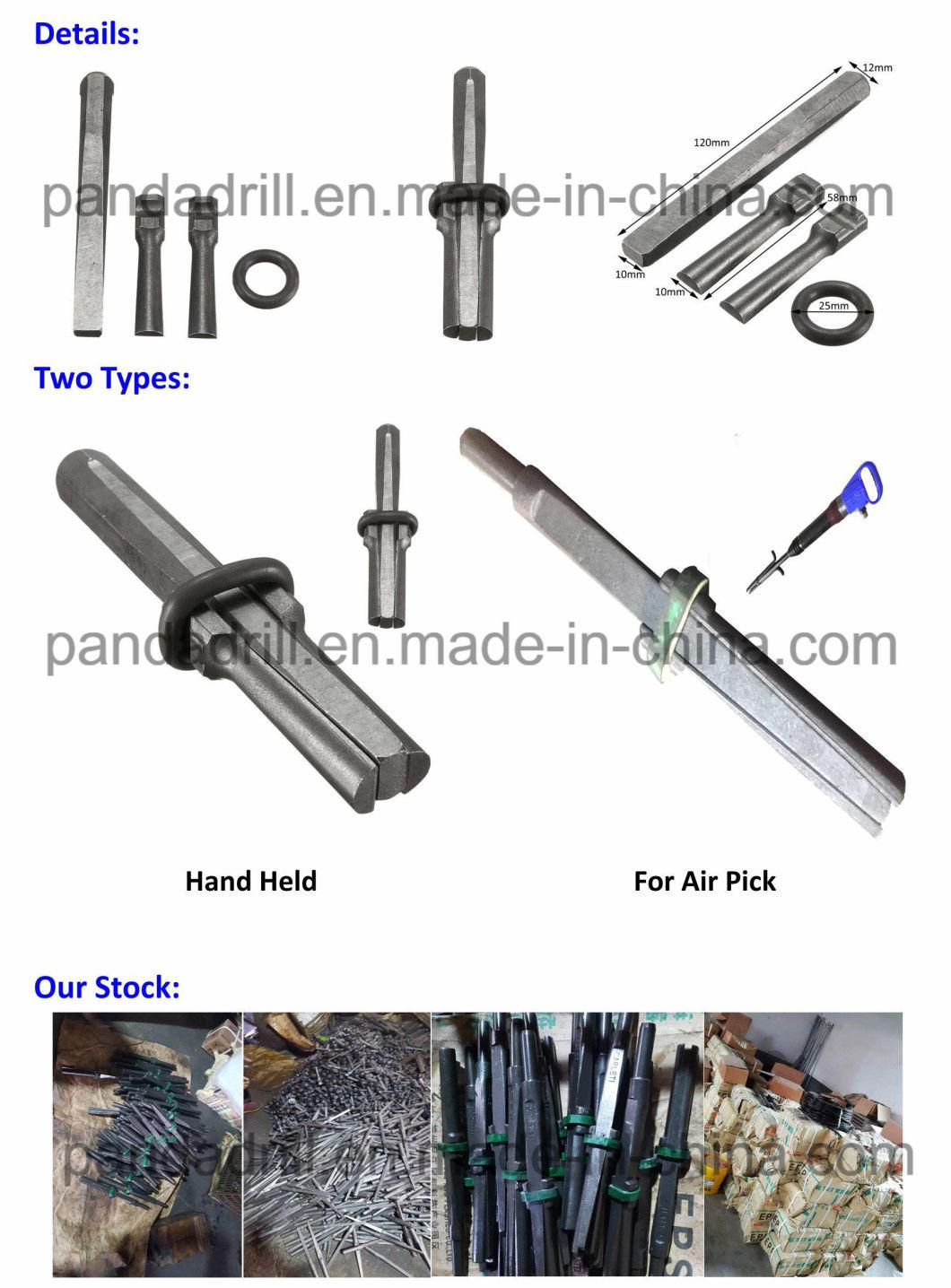 Manual Rock Splitting Stone Wedges and Shims Hand Stone Splitter Stone Breaking Machine Tools Wedge and Shims
