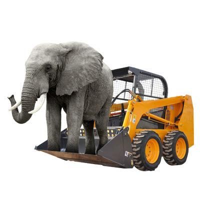 New Skid Steer Loader with Rock Saw Attachment