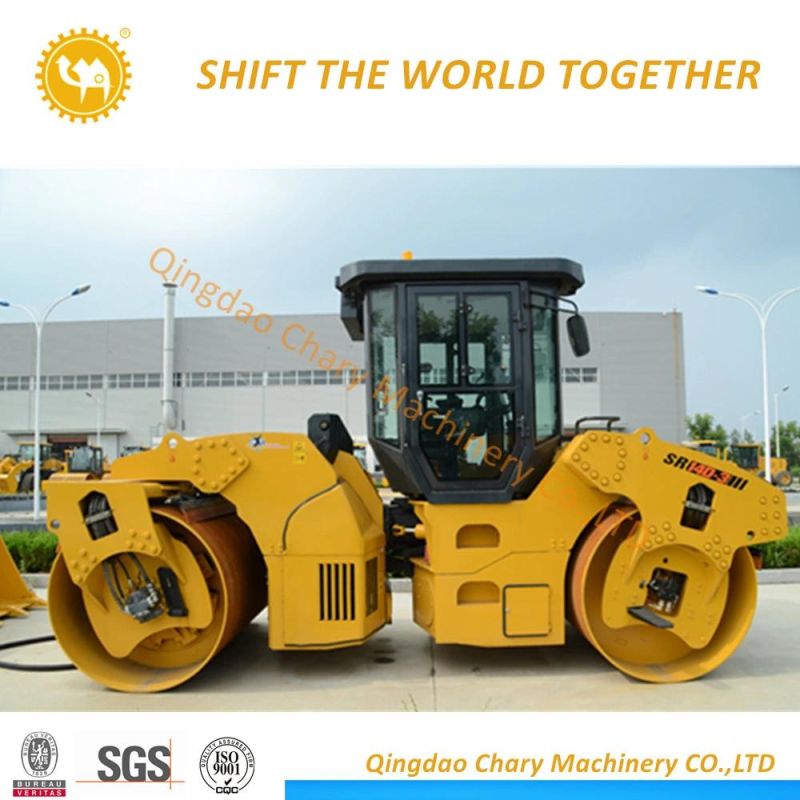 14 Ton Road Roller Sr14D-3 Shantui Single Drum Vibratory Compactor