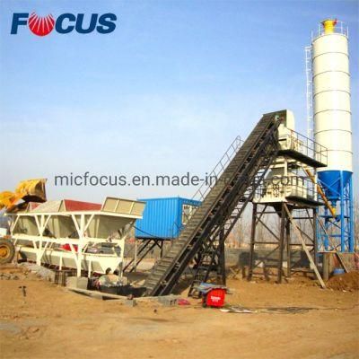 Hzs60 60m3/H Concrete Batching Plant Small for Sale