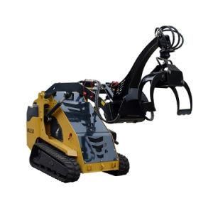 China Made Skid Steer Loader Revolving Wood Clamp Mini Underground Loader