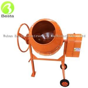200 Liter Light Weight Electric Mini Concrete Mixer with Wheels