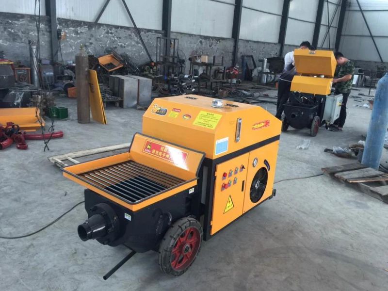 New Type Construction Electric Diesel Mini Portable Mortar Concrete Pump for Sale