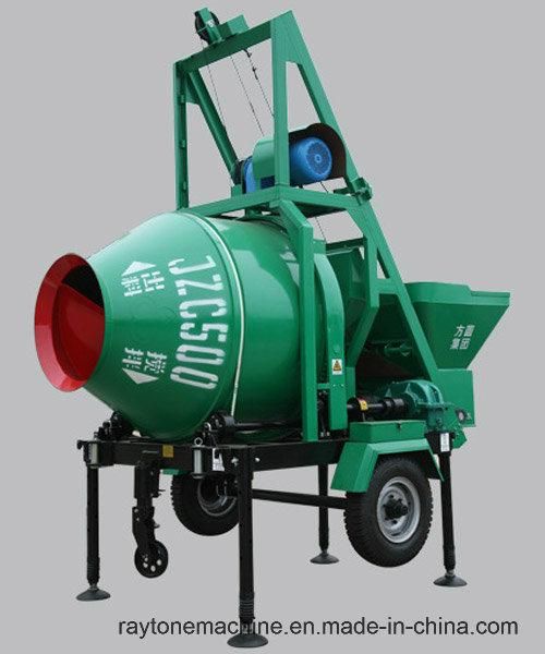 Jzc350 Diesel Mixing Machine Mobile/Movable Concrete Mixer