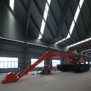 with Floating Pontoons Deep Water Swamp Excavator Jyae-324
