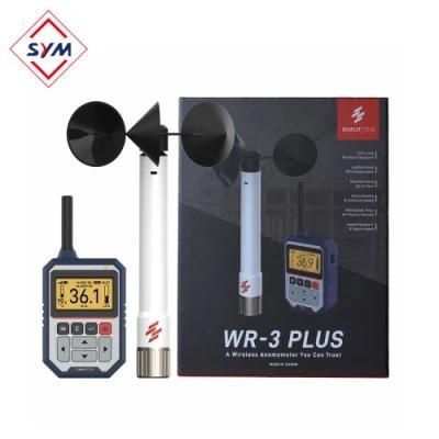 Mobile Crane Wireless Smart Wind Meter with Relay Alarm