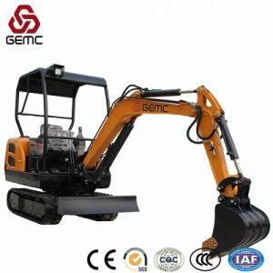 Mini Digger for Sale with Bucket Capacity 0.06m3 Rubber Track