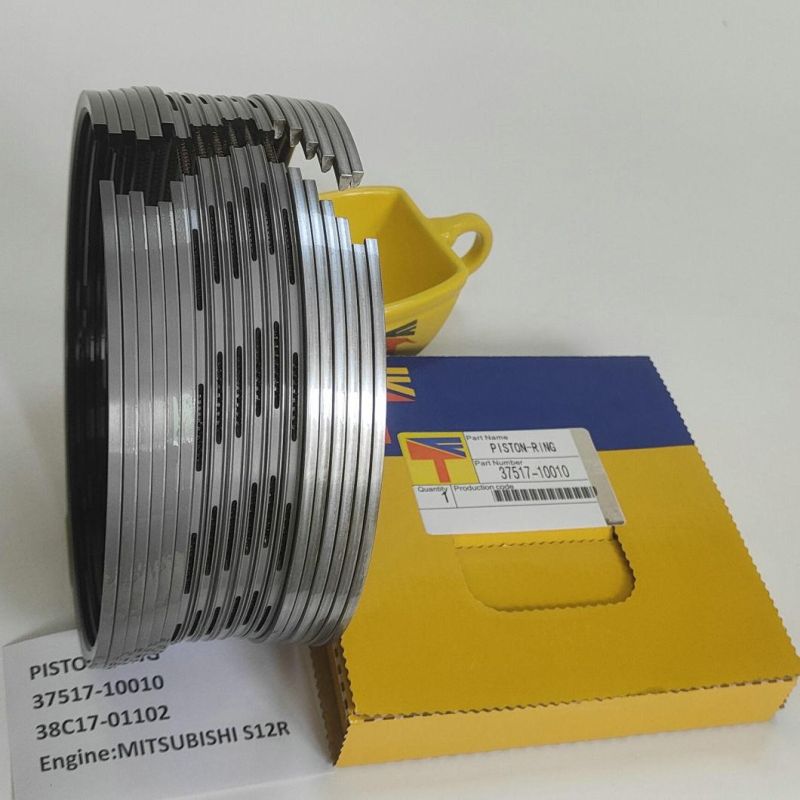 High Quality Diesel Engine Mechanical Parts Piston Ring 38c17-01102 37517-10010 for Excavator Ex1200 Engine S6r2 Generator Set