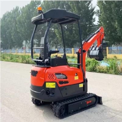 E Mini Excavator Digging Machine for Sale