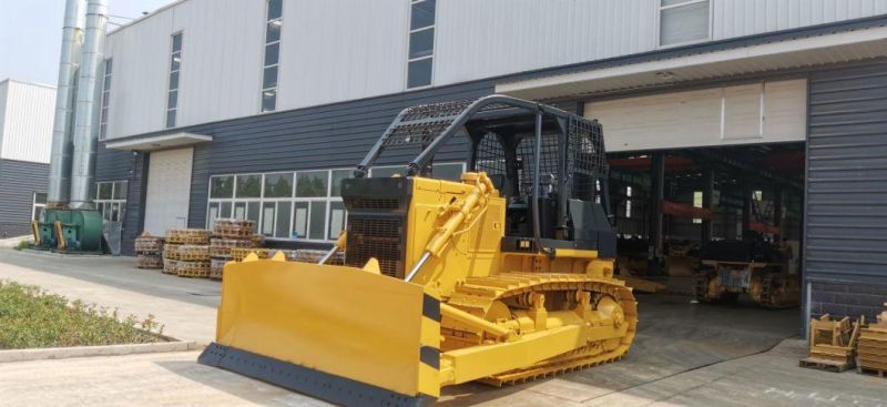 Factory Selling 17 Tons of Hydraulic Crawler Bulldozer for Forest Cutting