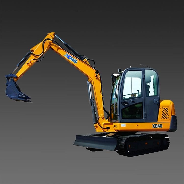 XCMG Official Construction Equipment Cheap New 4 Ton Mini Excavator Xe40 Small Hydraulic Crawler Excavator Machine China Mini Digger Excavator Prices