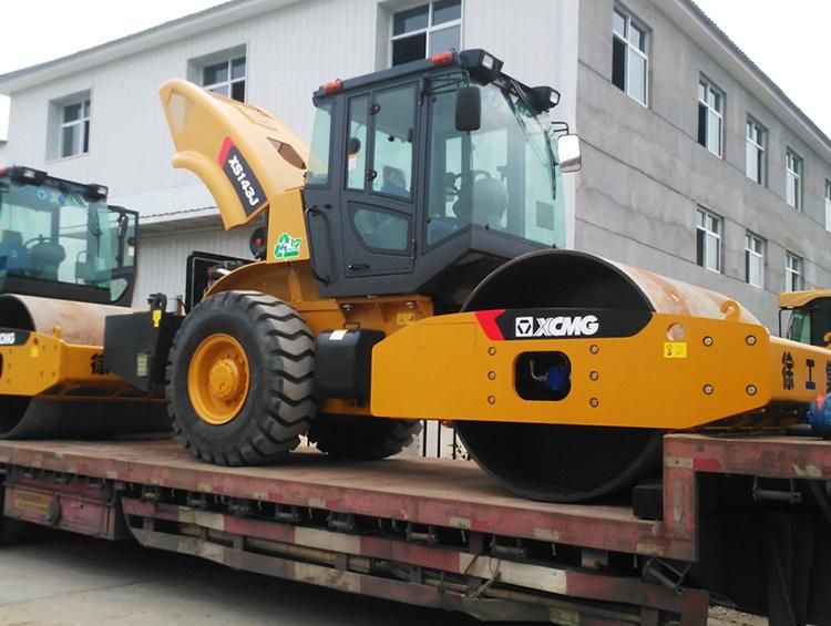 XCMG Manufacturer Xs143j 14 Ton Single Drum Road Roller Price in India