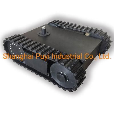 670mmx580mmx245mm Rubber Track System for Lawnmower