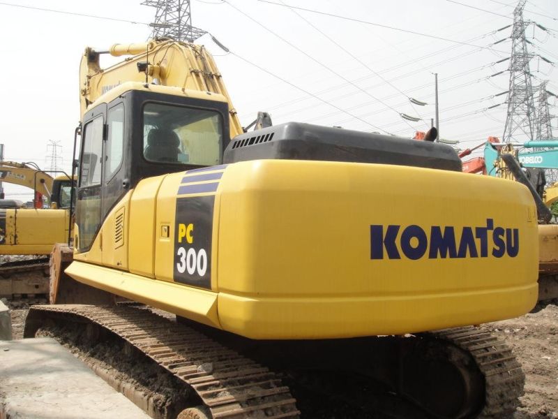 Japan Original Used Komatsu PC300-7 Crawler Excavator with 1.5m3 Bucket