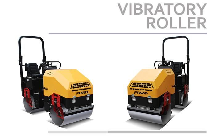 1.5 Ton Double Drum Road Roller Compactor for Asphalt Paving Compaction