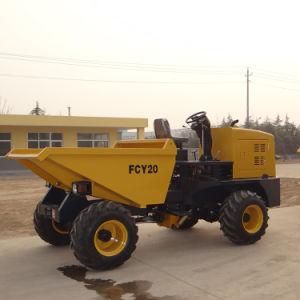 2 Tons 4X4 Fcy20 Mini Tip Lorry, Site Dumper