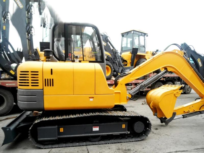 Chinese Official 6 Ton Crawler Mini Excavator Xe60