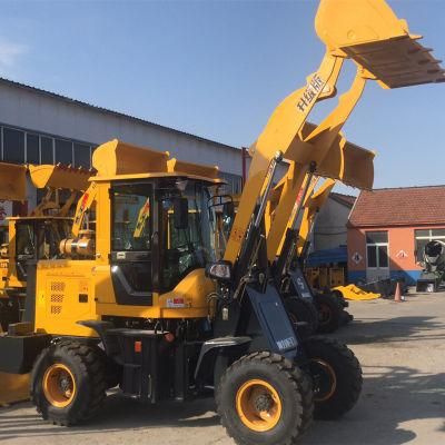2022 New Building Machinery 1.5 Ton Front End Wheel Loader for Peru