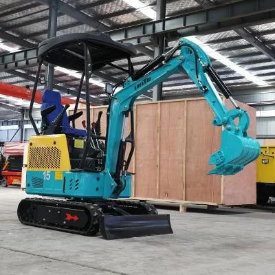 China Import Cheap Prices 800 Kg-1000 Kg Mini Excavator Weight 1 Ton 1.3 Ton 1.5 Ton Small Digger with CE