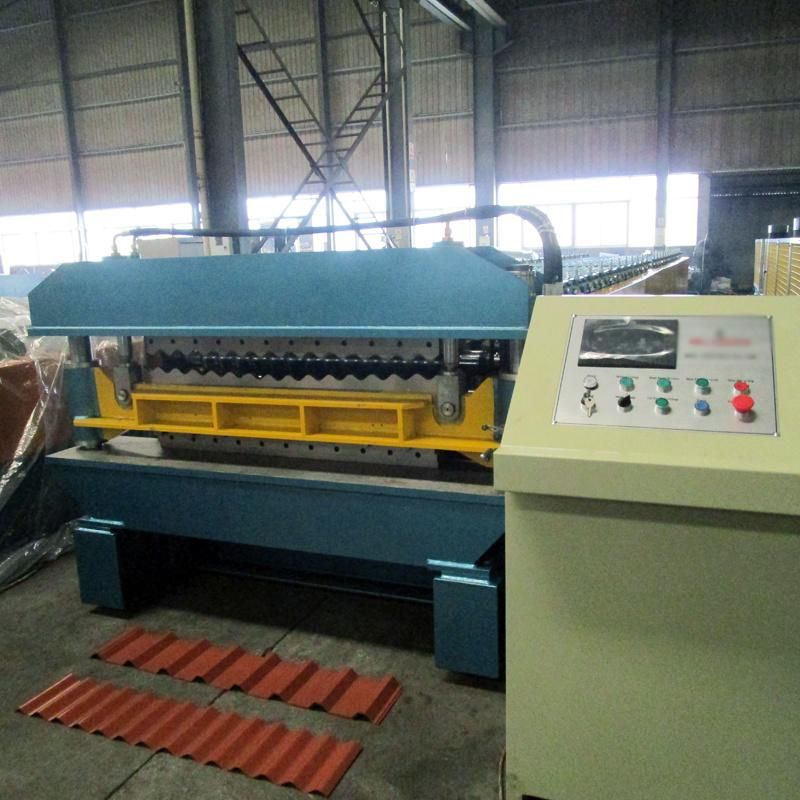 Roof Use Double Layer Corrugated Profile Steel Roofing Sheet Roll Forming Machine Roof Making Machine Price