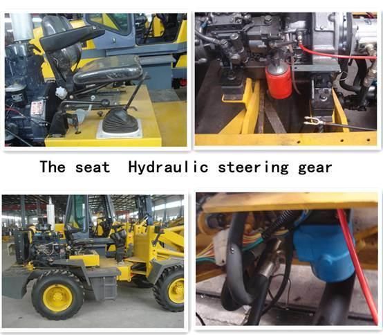 Diesel 1.5 Ton 40kw Wheel Dumper for Mine Hydraulic Xinchai Engine From Factory