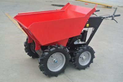 By300 Civil Construction Tools Mini Dumper Truck with Track 4X4 Muck Truck