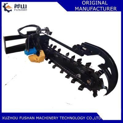 Chain Trencher Attachment for Skid Steer Loader