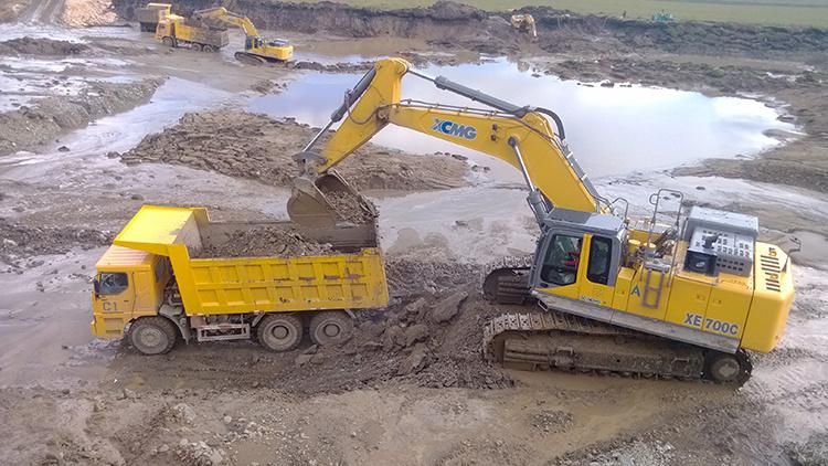 XCMG Official 70 Ton Digging Machines Excavator Xe700c