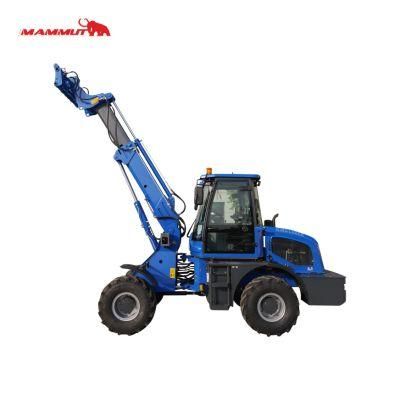 CE Approved Tl1600 1600kg Articulated Front Telescopic Wheel Loader with Xinchai Euro 3 Engine