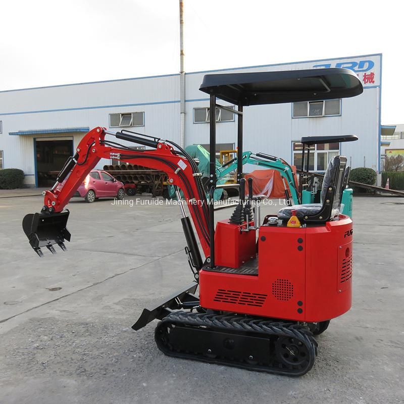 Widely Used 1 Ton Mini Excavator Small Digger Backhoe for Sale