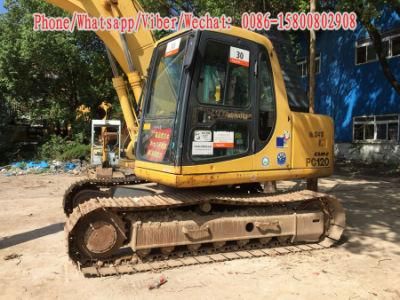 Used Komatsu PC120-6 Crawler Excavator 12ton Excavator Komatsu PC120 Crawler Excavator