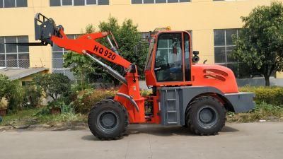 Haiqin Brand High Quality (HQ920) with Pallet Fork Aolite Wheel Loader