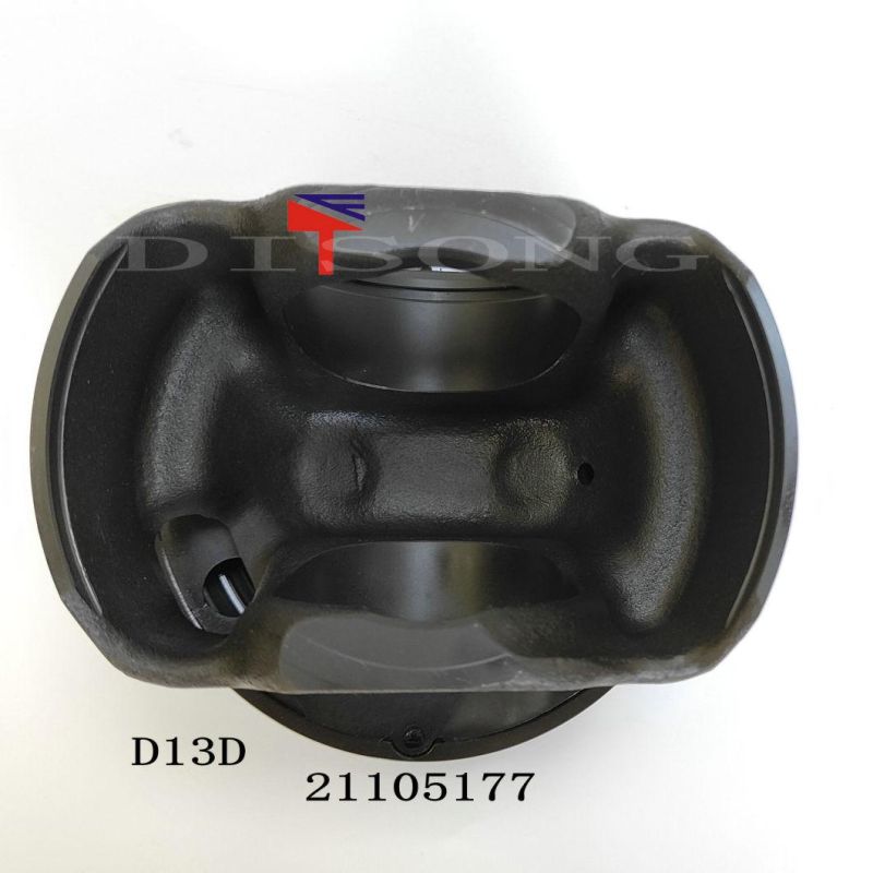 Machinery Engine Parts Piston 21105177 for Excavator Ec380d Ec480d Engine D13D Diameter 131mm
