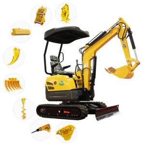 Chinese Mini Excavator China New Smallest Crawler Excavator Micro Mini Agricultural Excavator Low Price