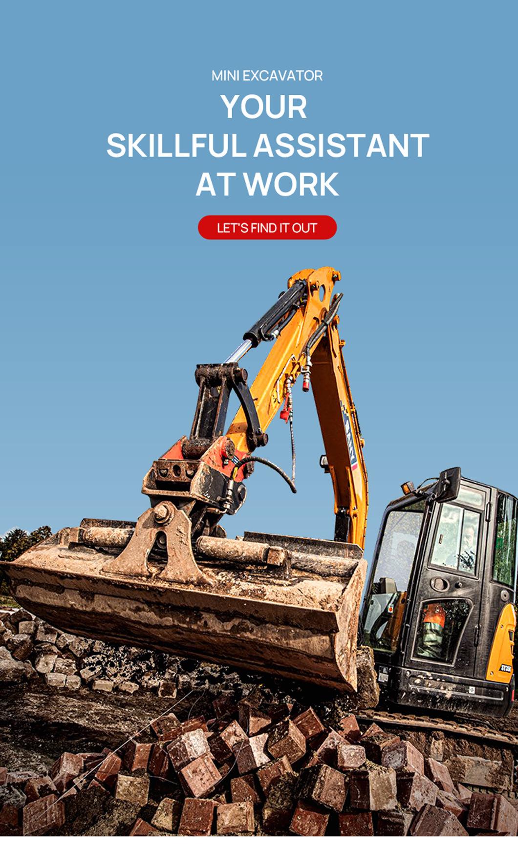 Factory Outlet 3.5t Crawler Excavator Popular in Market 3500kg Digger Excavator for Sale