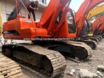 Top Quality Doosan Dh220 22ton Excavator Earth-Moving Machinery