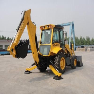 New Mini 2 Ton Backhoe Loader Ztw30-25 Wheel Digger